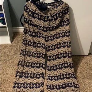 Flowey sheer wide legged pant